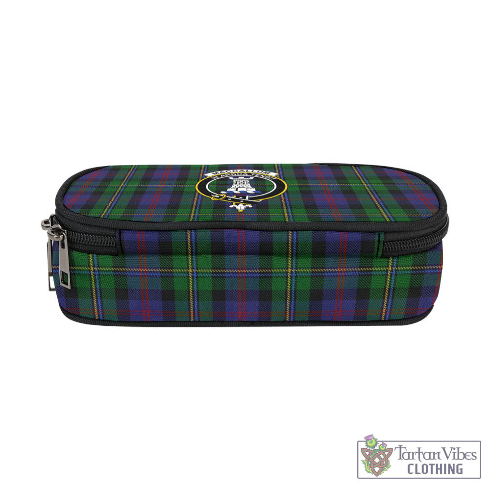 Tartan Vibes Clothing MacCallum Tartan Pen and Pencil Case with Family Crest