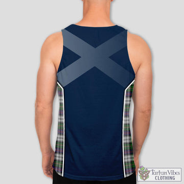 MacCallum Dress Tartan Men's Tanks Top with Family Crest and Scottish Thistle Vibes Sport Style