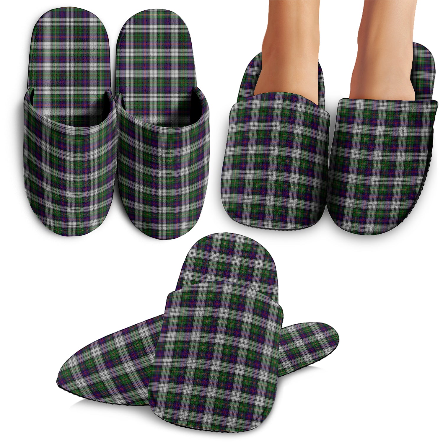 MacCallum Dress Tartan Home Slippers - Tartanvibesclothing