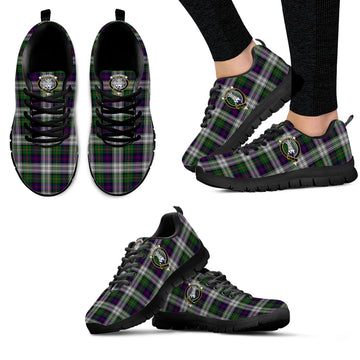 MacCallum Dress Tartan Sneakers with Family Crest