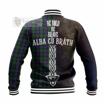 MacCallum (McCallum) Tartan Family Crest Baseball Jacket Alba Gu Brath Be Brave Lion Ancient Style