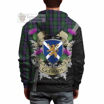 Tartan Vibes Clothing MacCallum (McCallum) Tartan Family Crest Hoodie Lion Rampant Royal Thistle Shield Celtic Inspired