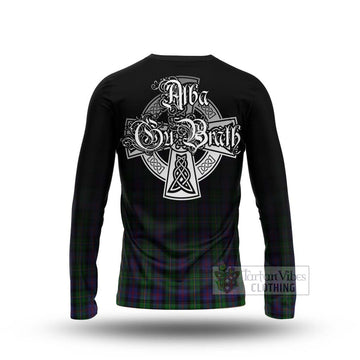 MacCallum (McCallum) Tartan Long Sleeve T-Shirt Featuring Alba Gu Brath Family Crest Celtic Inspired