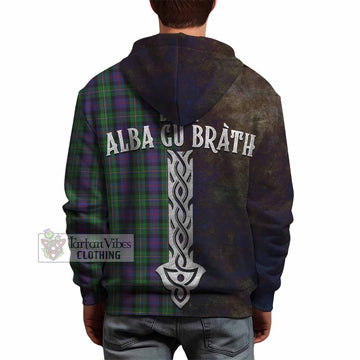 MacCallum (McCallum) Tartan Family Crest Hoodie Alba Gu Brath Be Brave Lion Ancient Style