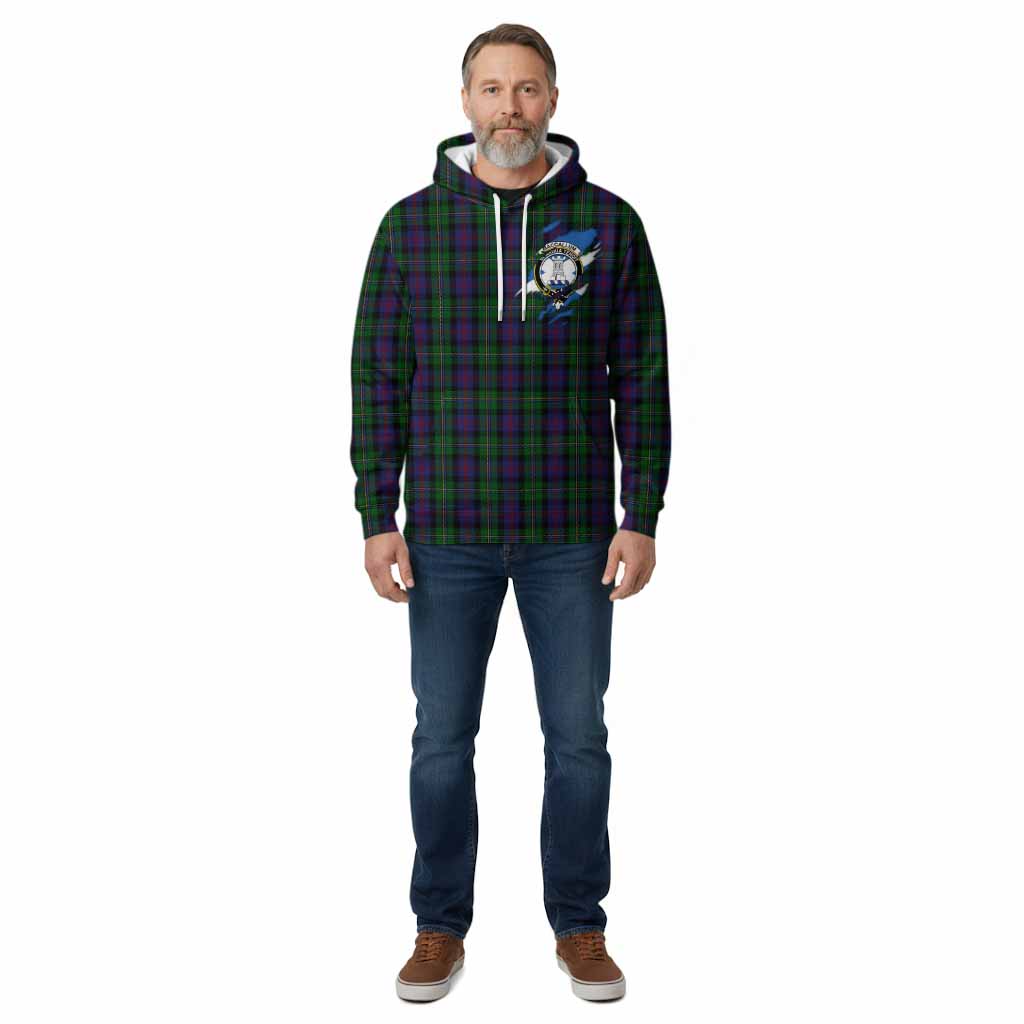 MacCallum (McCallum) Clan Crest In Me Tartan Cotton Hoodie Scotland Flag Style