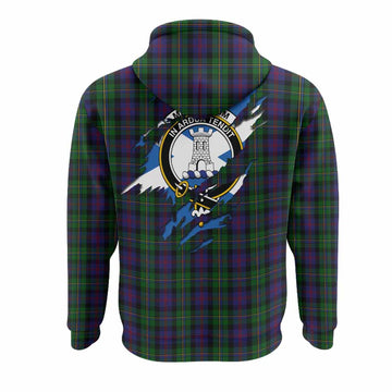 MacCallum (McCallum) Clan Crest In Me Tartan Hoodie Scotland Flag Style