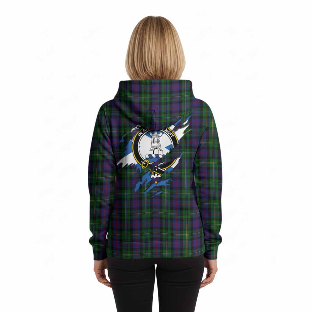 MacCallum (McCallum) Clan Crest In Me Tartan Hoodie Scotland Flag Style