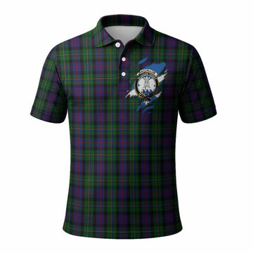 MacCallum (McCallum) Clan Crest In Me Tartan Polo Shirt Scotland Flag Style