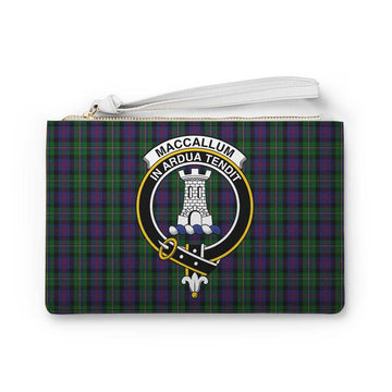 MacCallum (McCallum) Family Crest Tartan Clutch Bag