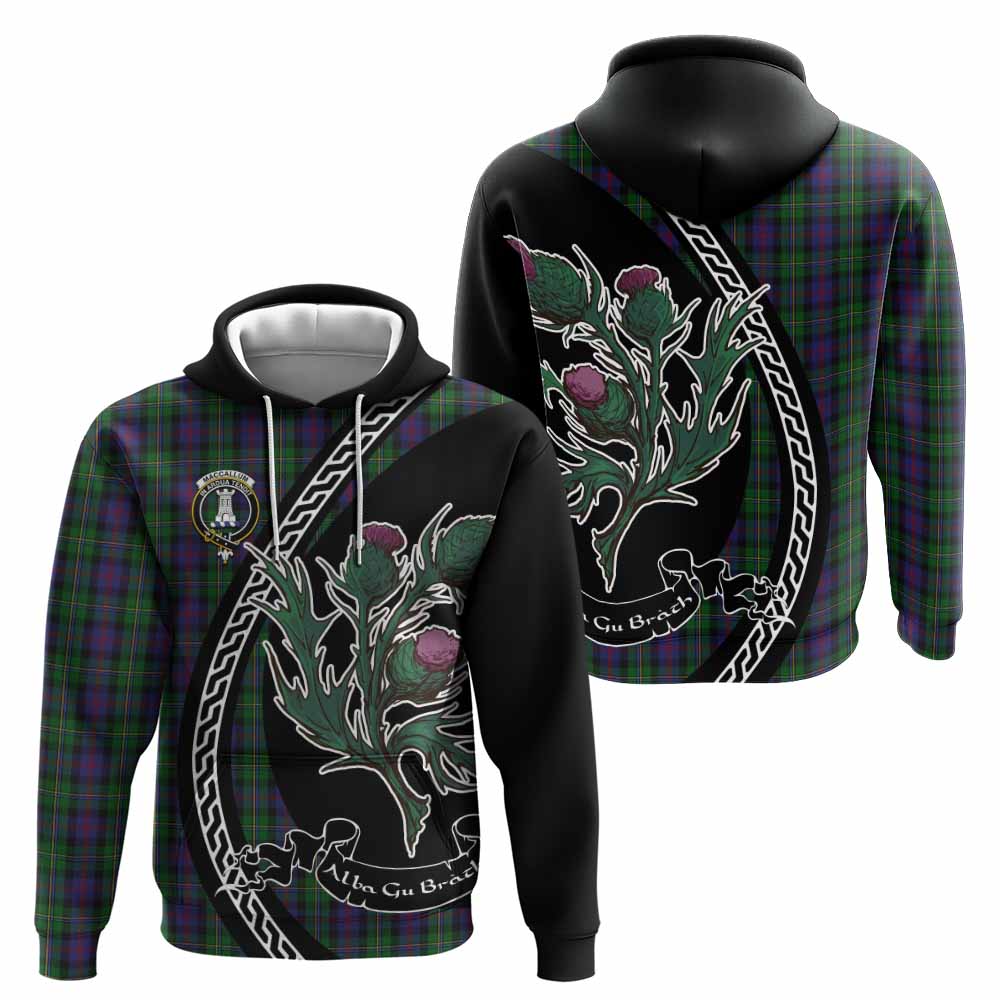 MacCallum (McCallum) Family Crest Tartan Hoodie Alba Thistle Inspired - Tartan Vibes Clothing