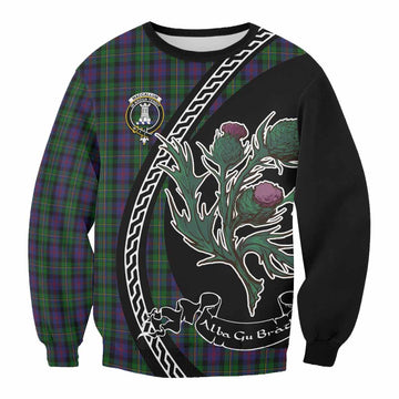 MacCallum (McCallum) Family Crest Tartan Sweatshirt Alba Thistle Inspired