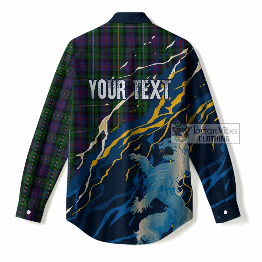 MacCallum (McCallum) Scotland Tartan Women Casual Shirt WC2026 Football - We'll Be Coming