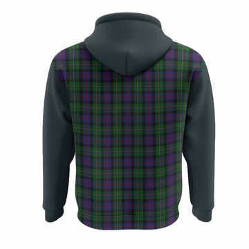 MacCallum (McCallum) Tartan Accent Hoodie with Family Crest