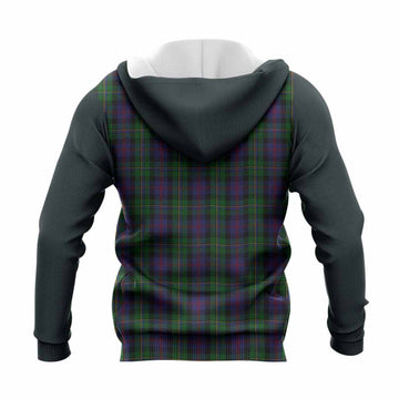 MacCallum (McCallum) Tartan Accent Knitted Hoodie with Family Crest