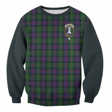 MacCallum (McCallum) Tartan Accent Sweatshirt with Family Crest