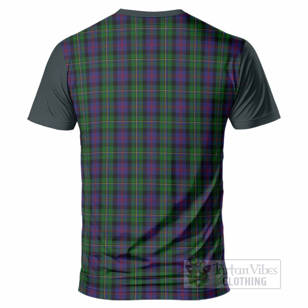 MacCallum (McCallum) Tartan Accent T-Shirt with Family Crest