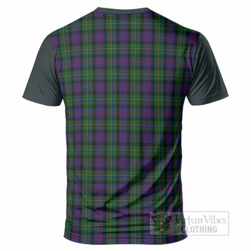 MacCallum (McCallum) Tartan Accent T-Shirt with Family Crest