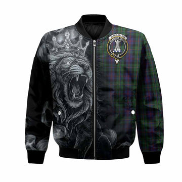 MacCallum (McCallum) Tartan Bomber Jacket Roaring Lion Heritage