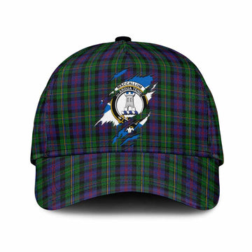 MacCallum (McCallum) Tartan Classic Cap with Family Crest In Me Style