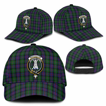 MacCallum (McCallum) Tartan Classic Cap with Family Crest