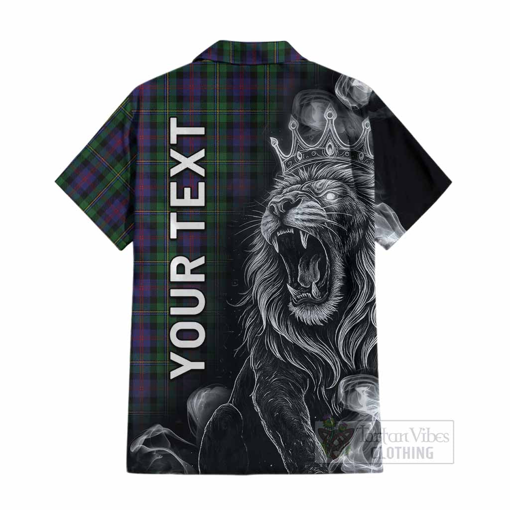 MacCallum (McCallum) Tartan Cotton Hawaiian Shirt Roaring Lion Heritage
