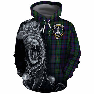 MacCallum (McCallum) Tartan Cotton Hoodie Roaring Lion Heritage