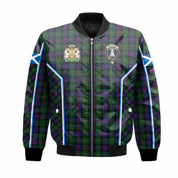 MacCallum (McCallum) Tartan Crest Bomber Jacket Scotland Coat of Arm Flag Style
