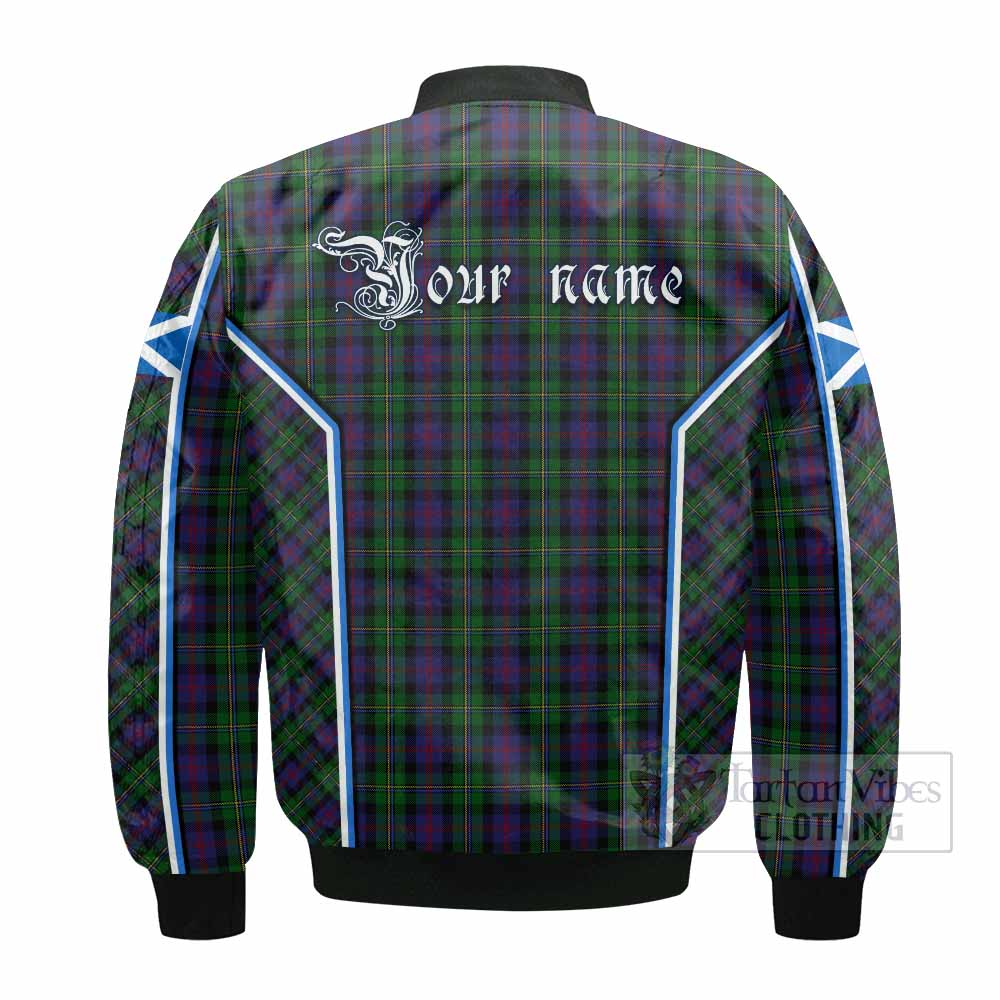 MacCallum (McCallum) Tartan Crest Bomber Jacket Scotland Coat of Arm Flag Style - Tartan Vibes Clothing