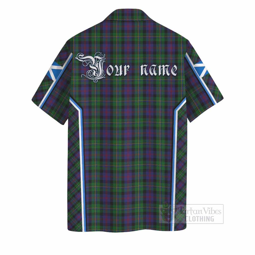 MacCallum (McCallum) Tartan Crest Hawaiian Shirt Scotland Coat of Arm Flag Style - Tartan Vibes Clothing