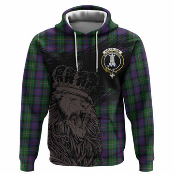 MacCallum (McCallum) Tartan Crest Hoodie Crowned Lion Heritage Style