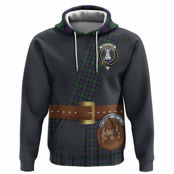 MacCallum (McCallum) Tartan Crest Hoodie Kilt Costume Style