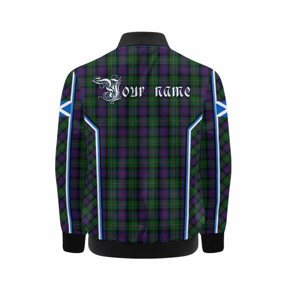 MacCallum (McCallum) Tartan Crest Kid Bomber Jacket Scotland Coat of Arm Flag Style - Tartan Vibes Clothing