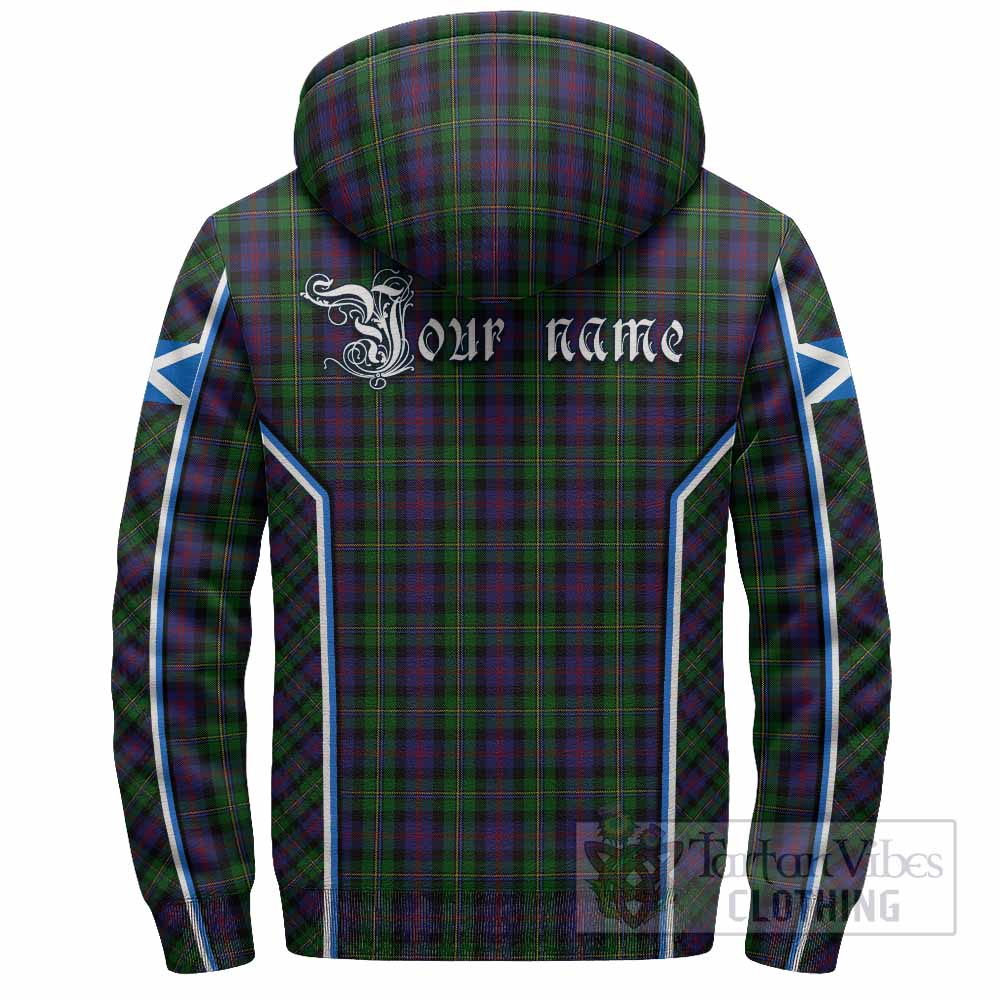 MacCallum (McCallum) Tartan Crest Sherpa Hoodie Scotland Coat of Arm Flag Style - Tartan Vibes Clothing