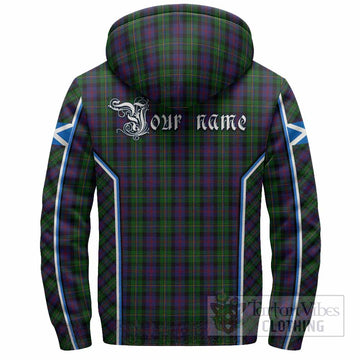 MacCallum (McCallum) Tartan Crest Sherpa Hoodie Scotland Coat of Arm Flag Style