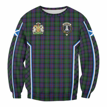 MacCallum (McCallum) Tartan Crest Sweatshirt Scotland Coat of Arm Flag Style