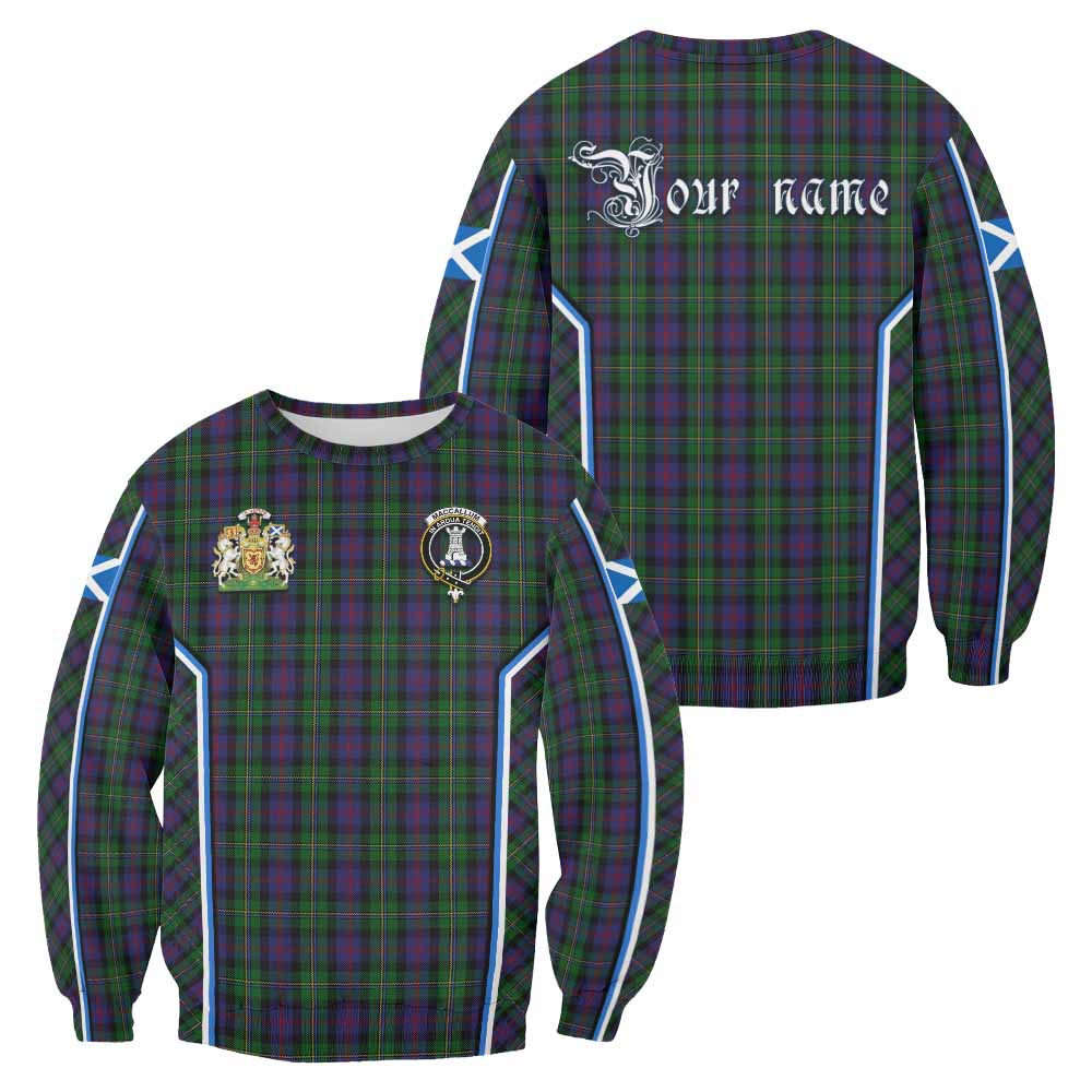 MacCallum (McCallum) Tartan Crest Sweatshirt Scotland Coat of Arm Flag Style - Tartan Vibes Clothing