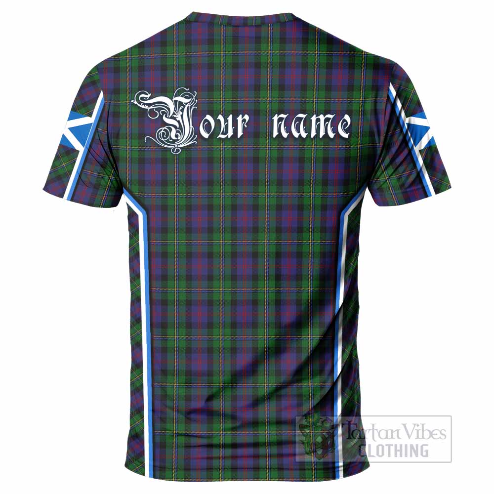 MacCallum (McCallum) Tartan Crest T-shirt Scotland Coat of Arm Flag Style - Tartan Vibes Clothing