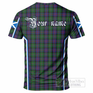 MacCallum (McCallum) Tartan Crest T-shirt Scotland Coat of Arm Flag Style - Tartan Vibes Clothing