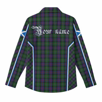 MacCallum (McCallum) Tartan Crest Women Casual Shirt Scotland Coat of Arm Flag Style - Tartan Vibes Clothing