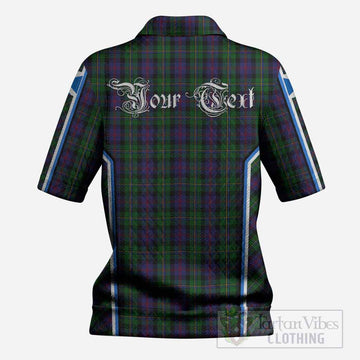 MacCallum (McCallum) Tartan Crest Women’s Polo Sweater Top Scotland Coat of Arm Flag Style