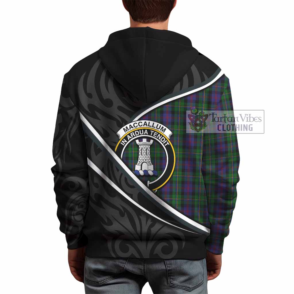 MacCallum (McCallum) Tartan Family Crest Hoodie Celtic Scottish Thistle Floral - Tartan Vibes Clothing
