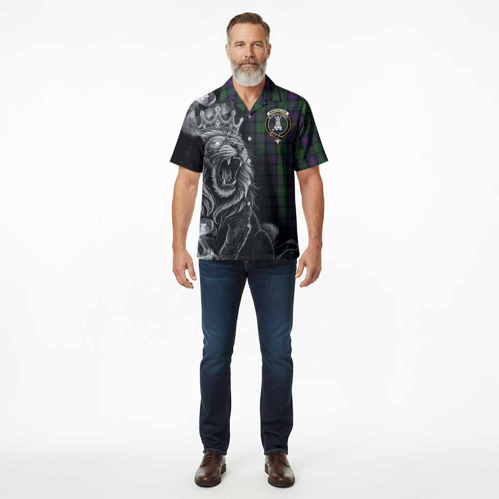 MacCallum (McCallum) Tartan Hawaiian Shirt Roaring Lion Heritage