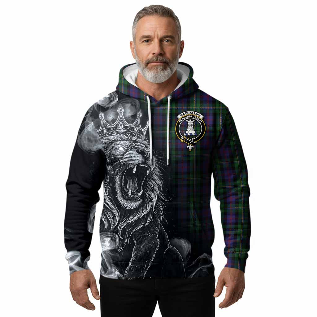 MacCallum (McCallum) Tartan Hoodie Roaring Lion Heritage