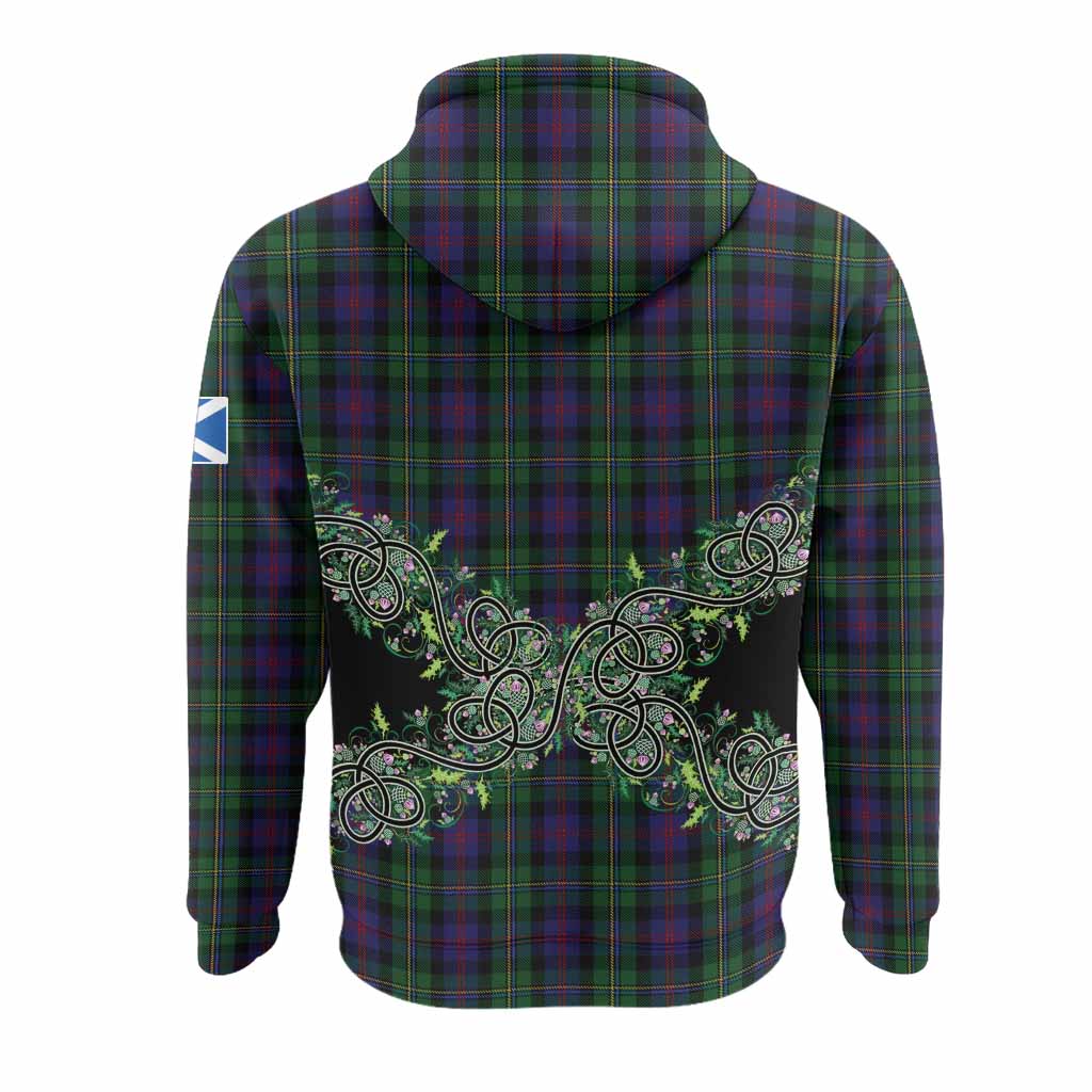 MacCallum (McCallum) Tartan Hoodie Thistle Scottish Spirit