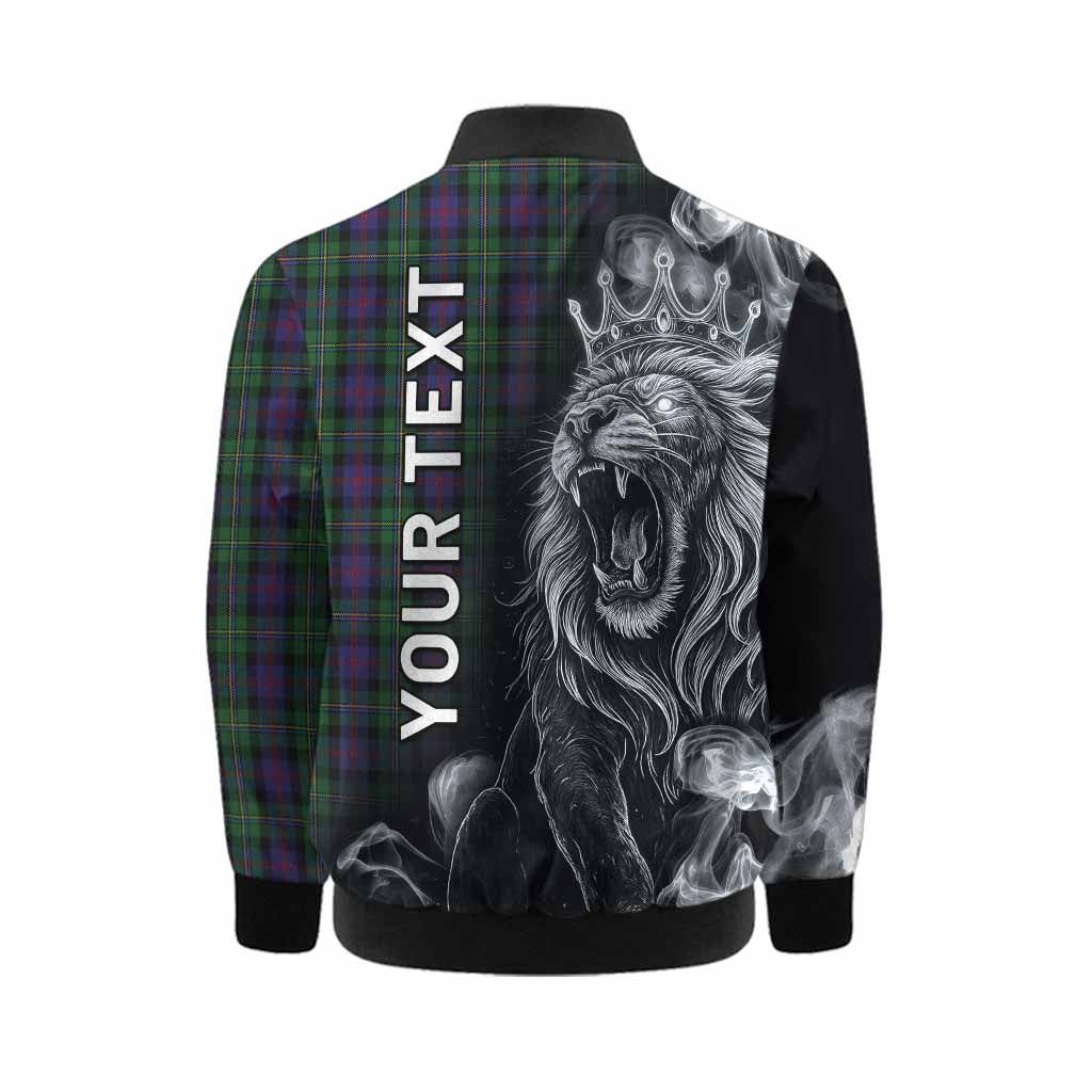 MacCallum (McCallum) Tartan Kid Bomber Jacket Roaring Lion Heritage