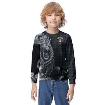 MacCallum (McCallum) Tartan Kid Knitted Sweatshirt Roaring Lion Heritage