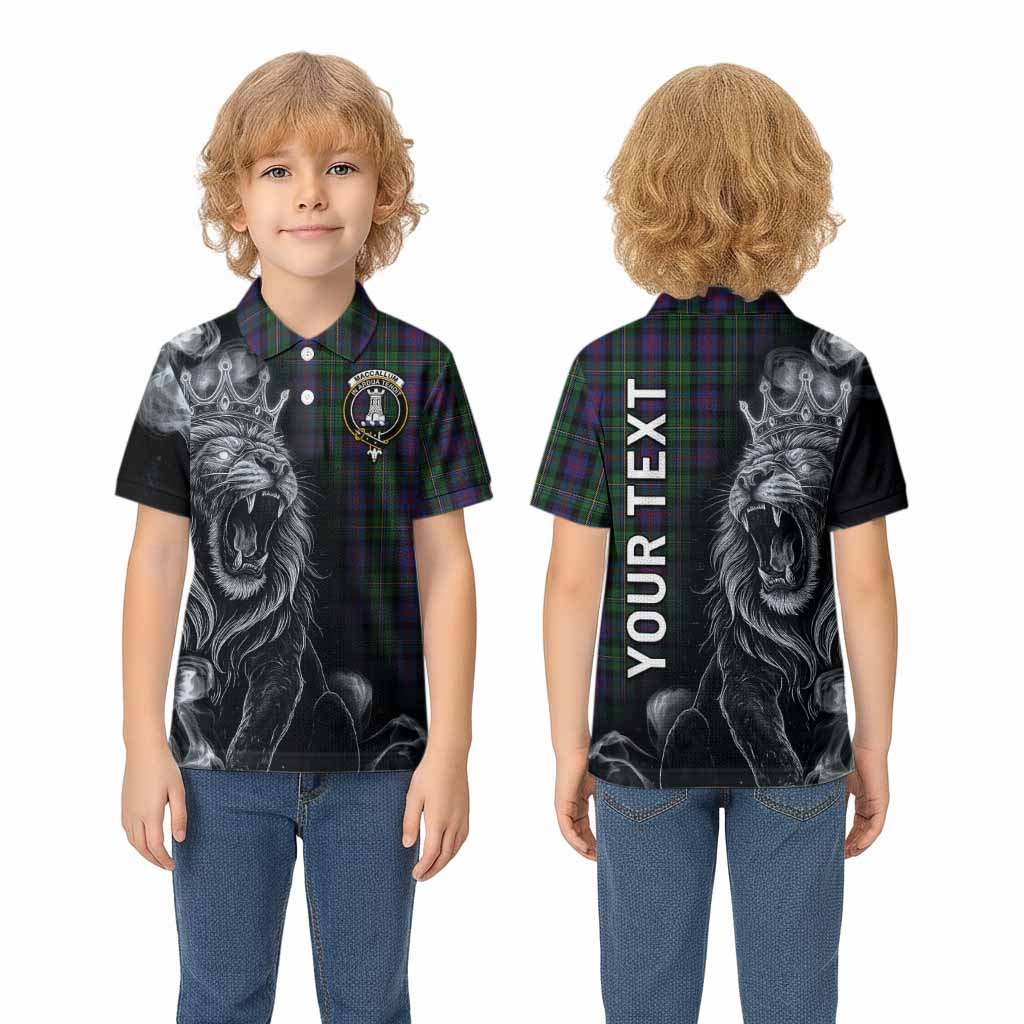 MacCallum (McCallum) Tartan Kid Polo Shirt Roaring Lion Heritage
