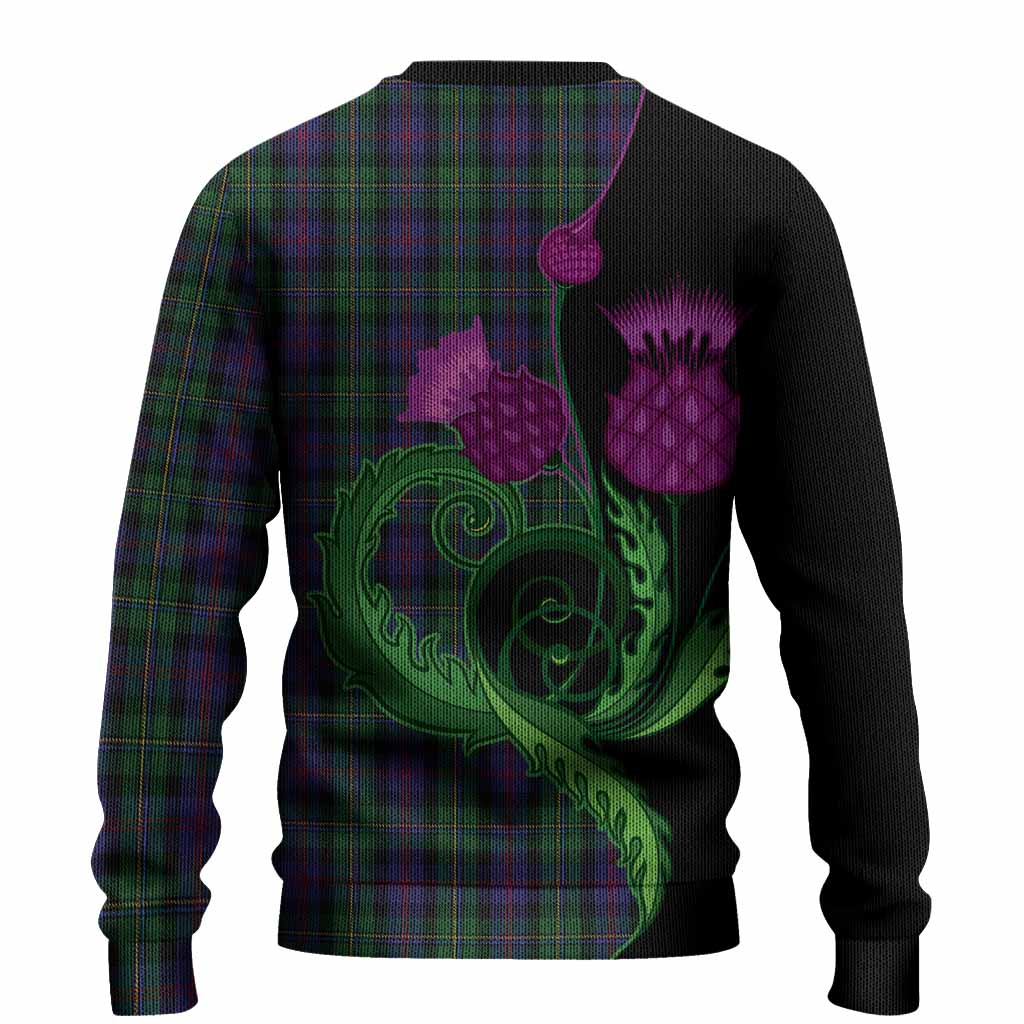 MacCallum (McCallum) Tartan Knitted Sweater Traditional Scottish Thistle