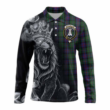 MacCallum (McCallum) Tartan Long Sleeve Polo Shirt Roaring Lion Heritage