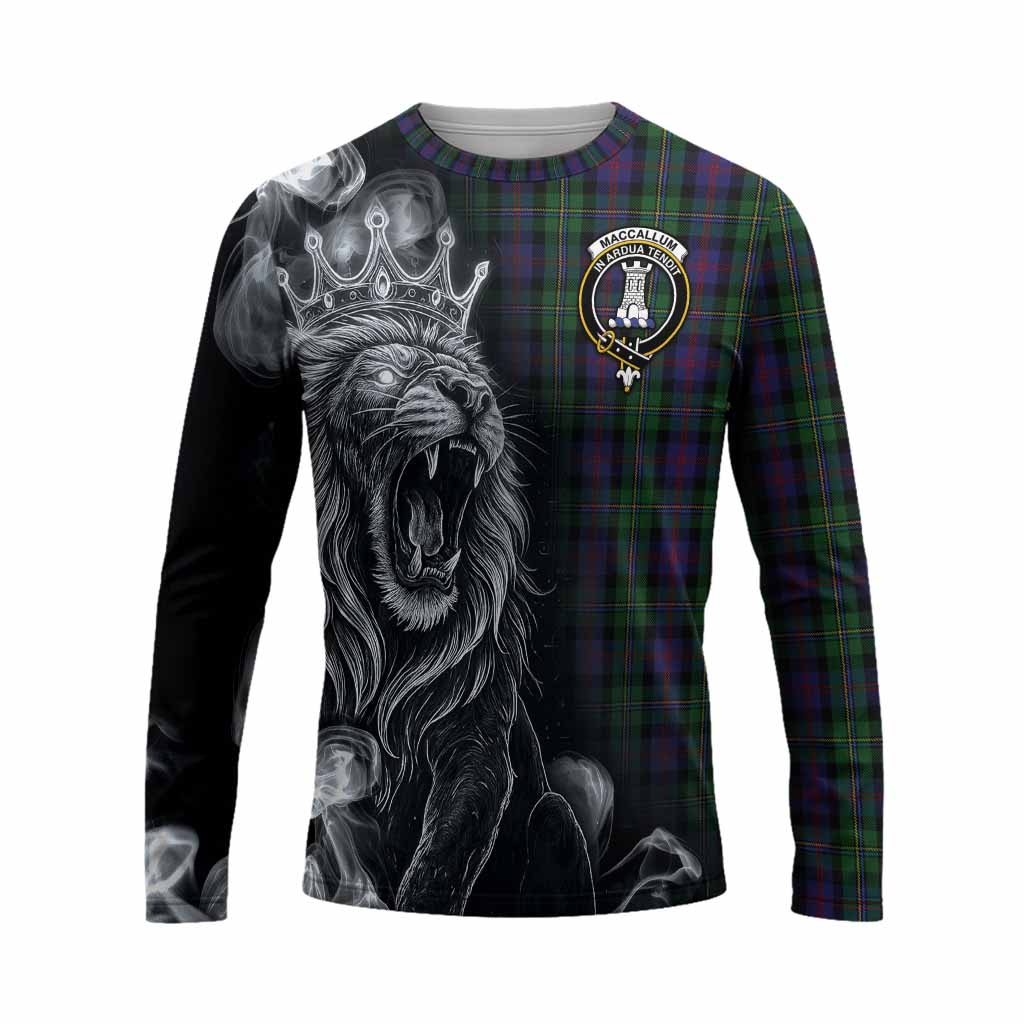 MacCallum (McCallum) Tartan Long Sleeve T-Shirt Roaring Lion Heritage